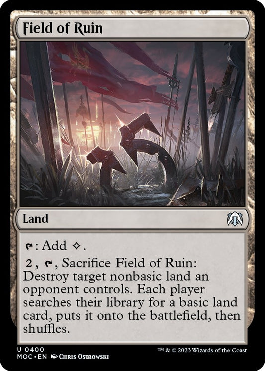 Field of Ruin (400) (Commander: March of the Machine)