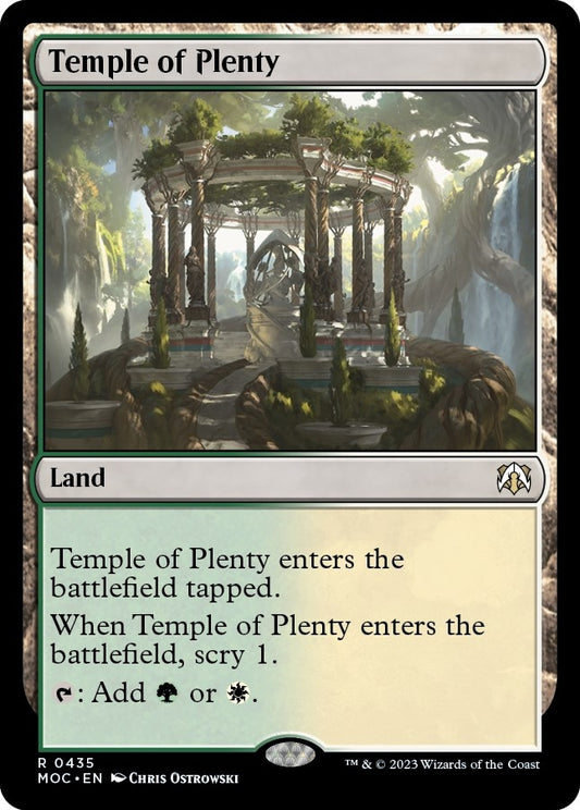 Temple of Plenty (435) (Commander: March of the Machine)