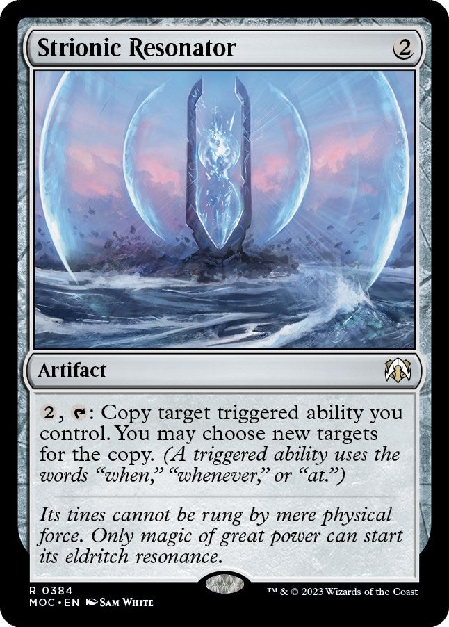 Strionic Resonator (384) (Commander: March of the Machine)