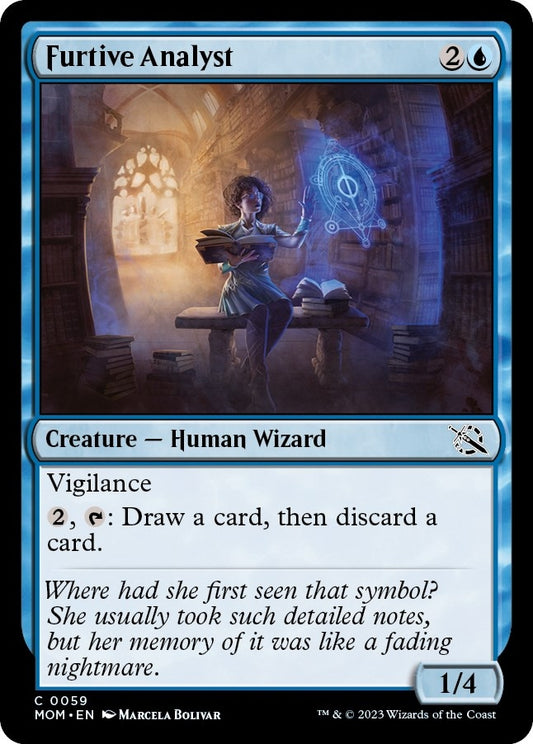 Furtive Analyst (59) (March of the Machine)