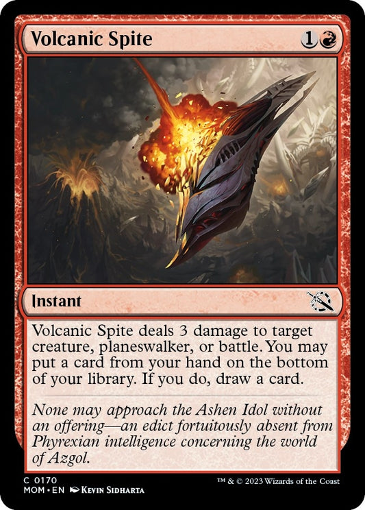 Volcanic Spite (170) (March of the Machine)