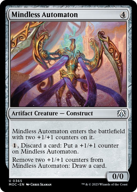 Mindless Automaton (365) (Commander: March of the Machine)