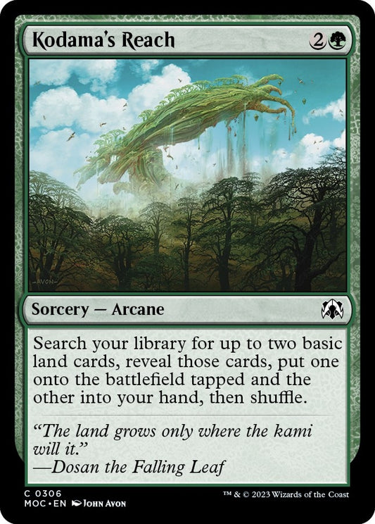 Kodama's Reach (306) (Commander: March of the Machine)