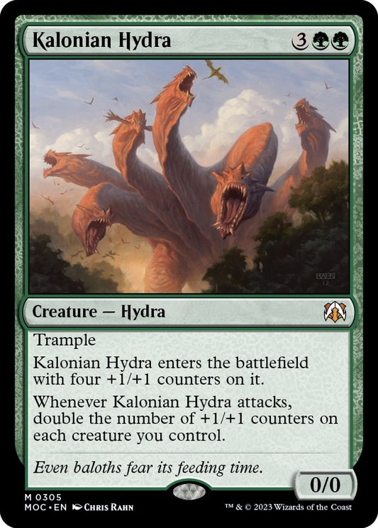 Kalonian Hydra (305) (Commander: March of the Machine)