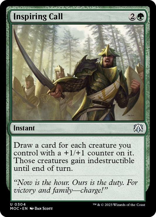 Inspiring Call (304) (Commander: March of the Machine)