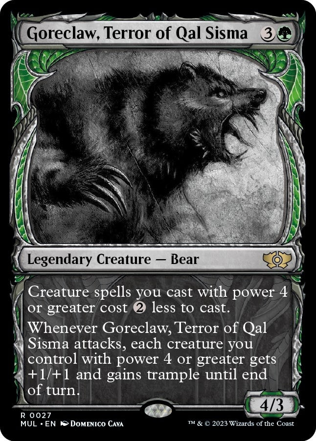 Goreclaw, Terror of Qal Sisma (27) (March of the Machine: Multiverse Legends)