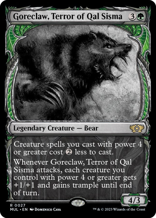 Goreclaw, Terror of Qal Sisma (27) (March of the Machine: Multiverse Legends)