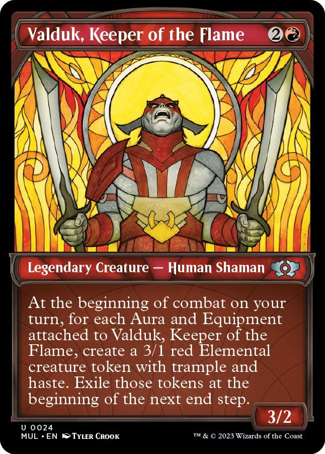 Valduk, Keeper of the Flame (24) (March of the Machine: Multiverse Legends)