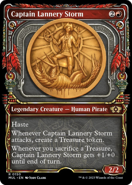 Captain Lannery Storm (Halo Foil) (150) (March of the Machine: Multiverse Legends)