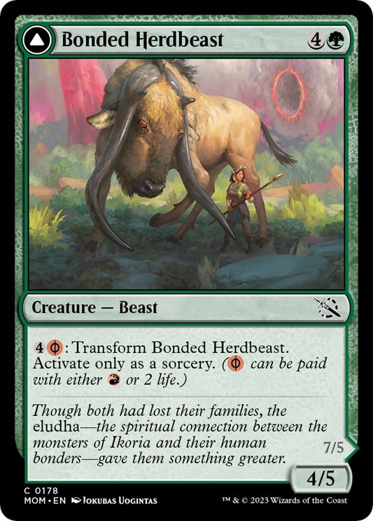 Bonded Herdbeast (178) (March of the Machine)