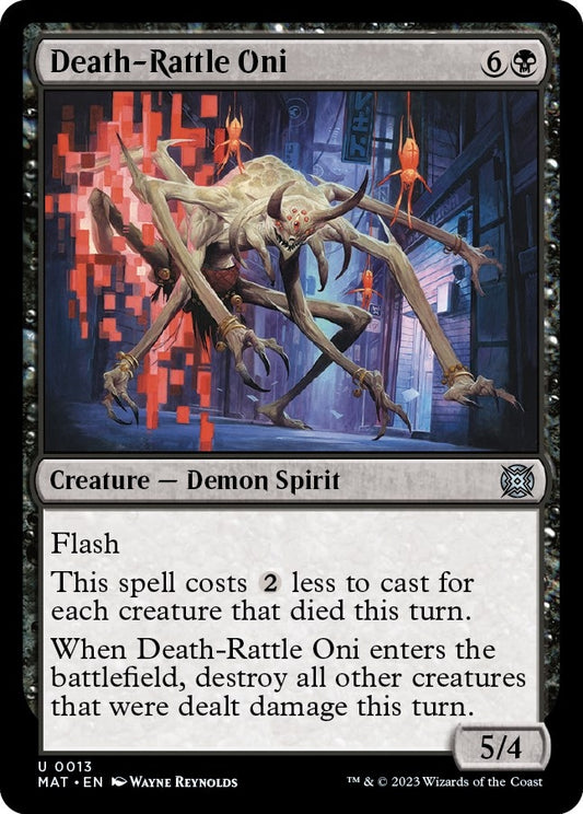 Death-Rattle Oni (13) (March of the Machine: The Aftermath)