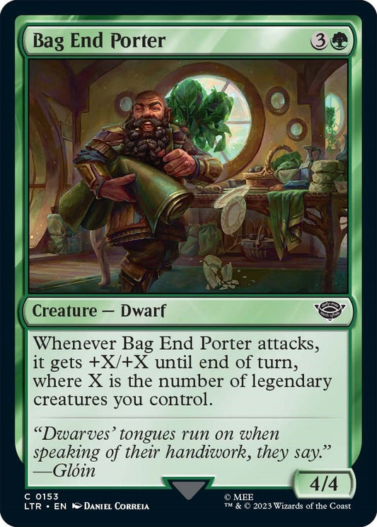 Bag End Porter (153) (Universes Beyond: The Lord of the Rings: Tales of Middle-earth)