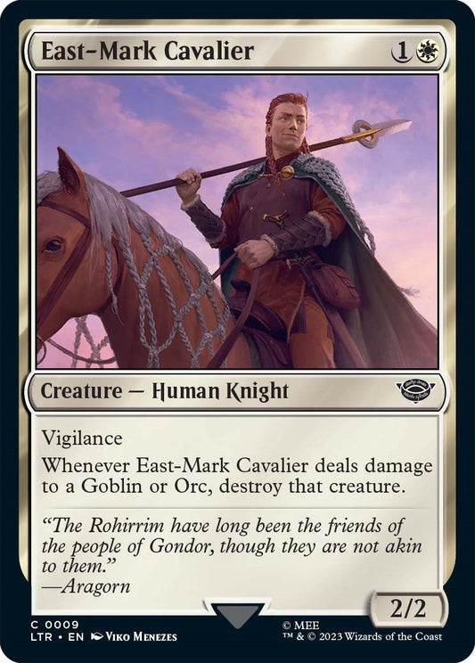 East-Mark Cavalier (9) (Universes Beyond: The Lord of the Rings: Tales of Middle-earth)