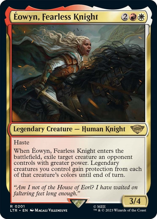 Eowyn, Fearless Knight (201) (Universes Beyond: The Lord of the Rings: Tales of Middle-earth)