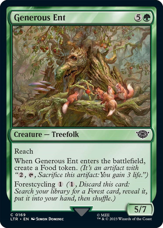 Generous Ent (169) (Universes Beyond: The Lord of the Rings: Tales of Middle-earth)