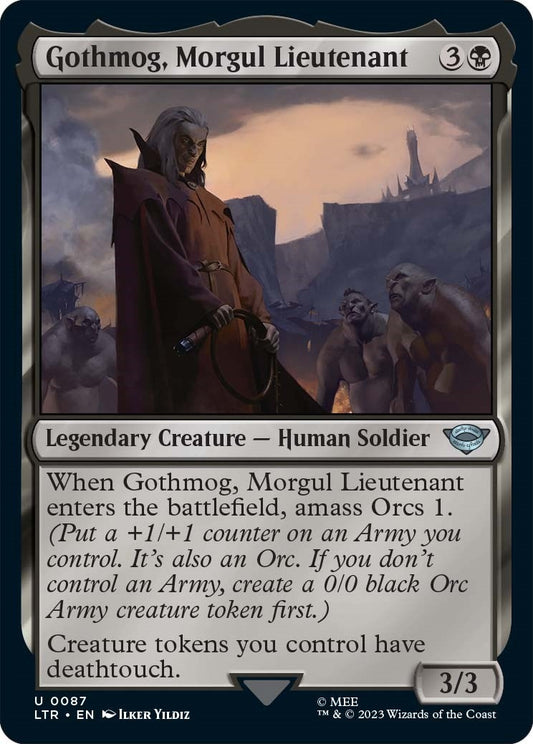 Gothmog, Morgul Lieutenant (87) (Universes Beyond: The Lord of the Rings: Tales of Middle-earth)
