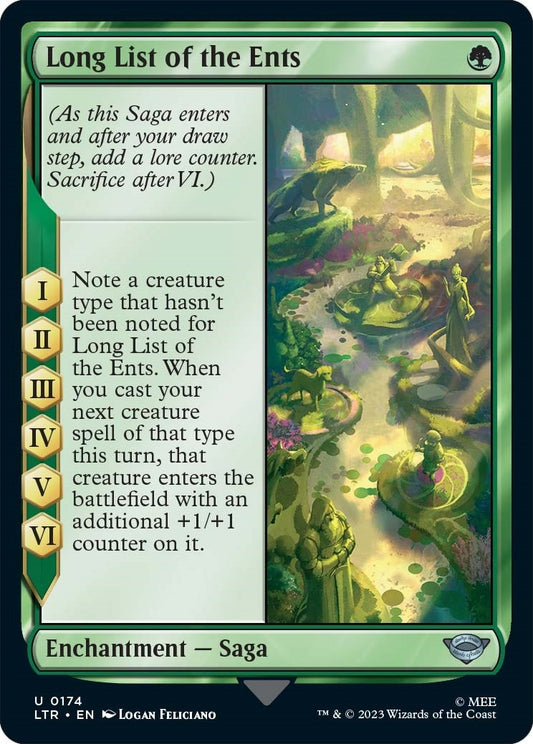 Long List of the Ents (174) (Universes Beyond: The Lord of the Rings: Tales of Middle-earth)