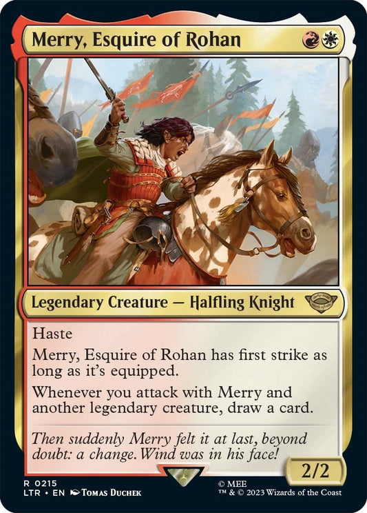 Merry, Esquire of Rohan (215) (Universes Beyond: The Lord of the Rings: Tales of Middle-earth)