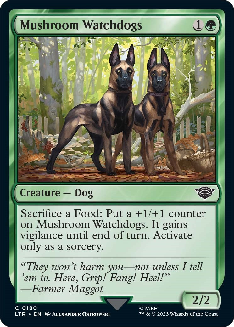 Mushroom Watchdogs (180) (Universes Beyond: The Lord of the Rings: Tales of Middle-earth)