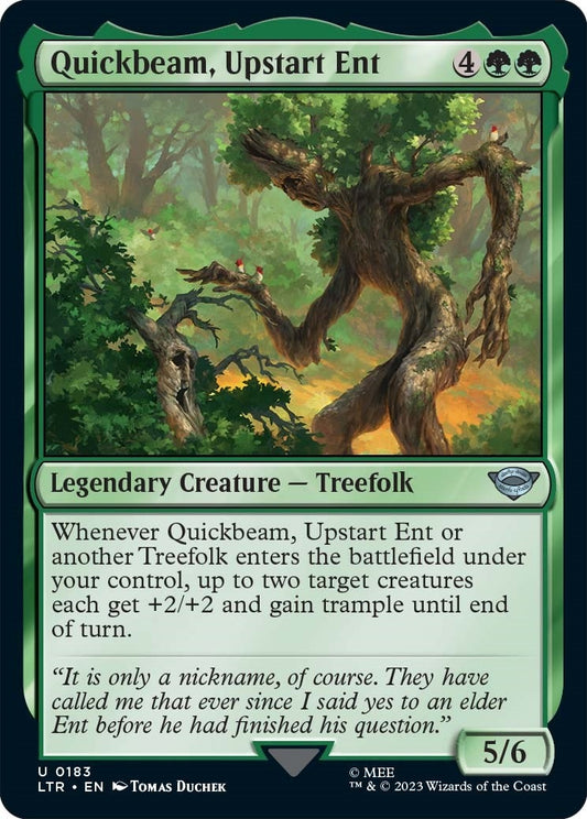 Quickbeam, Upstart Ent (183) (Universes Beyond: The Lord of the Rings: Tales of Middle-earth)