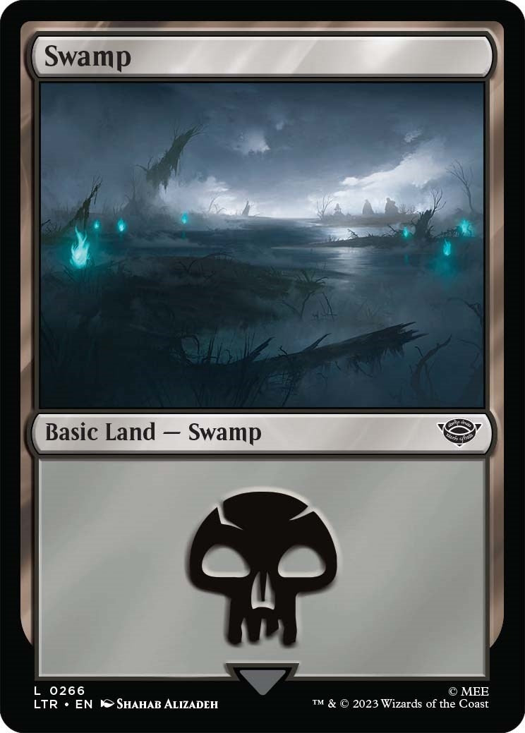 Swamp (0266) (266) (Universes Beyond: The Lord of the Rings: Tales of Middle-earth)