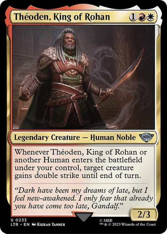 Theoden, King of Rohan (233) (Universes Beyond: The Lord of the Rings: Tales of Middle-earth)