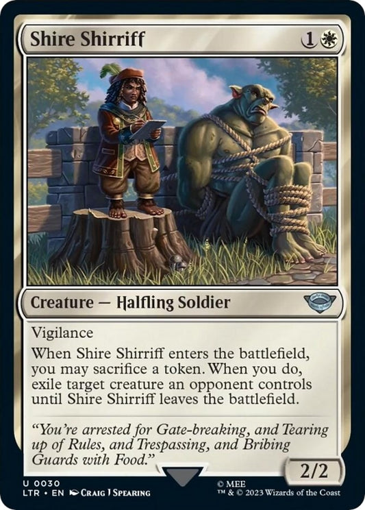 Shire Shirriff (30) (Universes Beyond: The Lord of the Rings: Tales of Middle-earth)