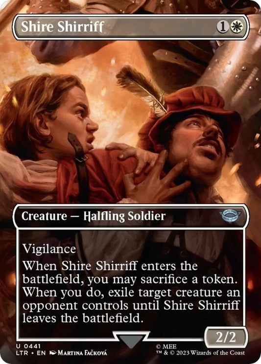 Shire Shirriff (Borderless) (441) (Universes Beyond: The Lord of the Rings: Tales of Middle-earth)