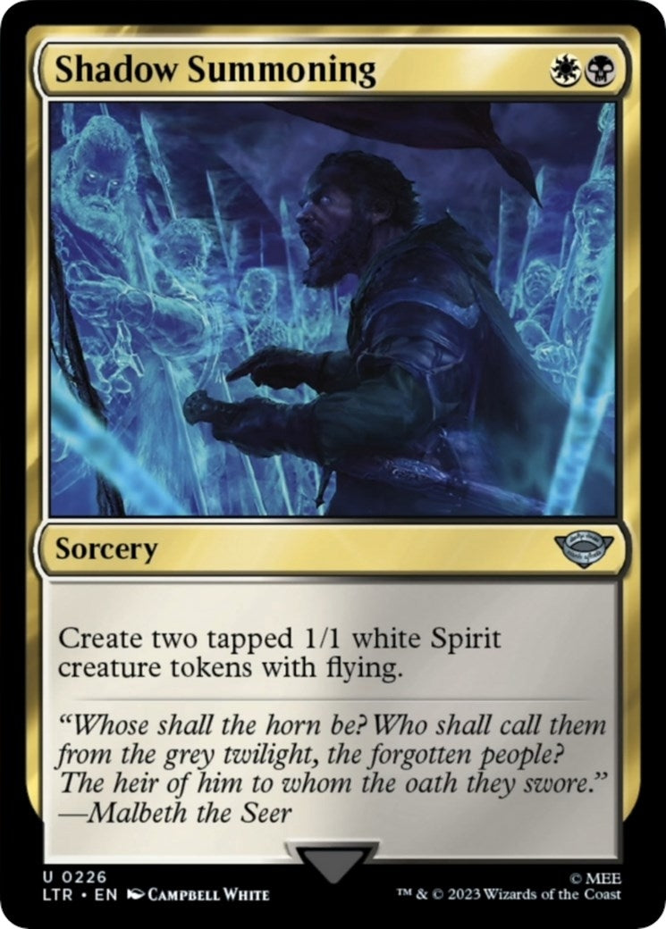Shadow Summoning (226) (Universes Beyond: The Lord of the Rings: Tales of Middle-earth)