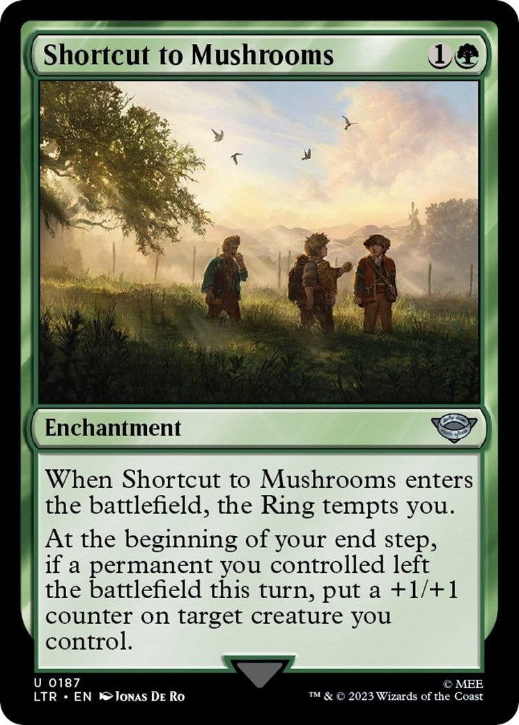 Shortcut to Mushrooms (187) (Universes Beyond: The Lord of the Rings: Tales of Middle-earth)