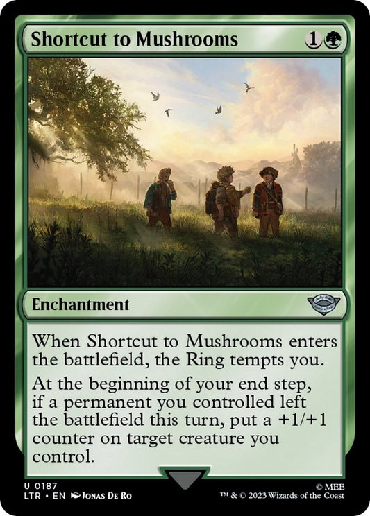 Shortcut to Mushrooms (187) (Universes Beyond: The Lord of the Rings: Tales of Middle-earth)