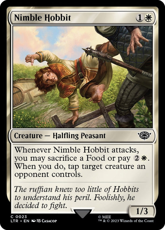 Nimble Hobbit (23) (Universes Beyond: The Lord of the Rings: Tales of Middle-earth)
