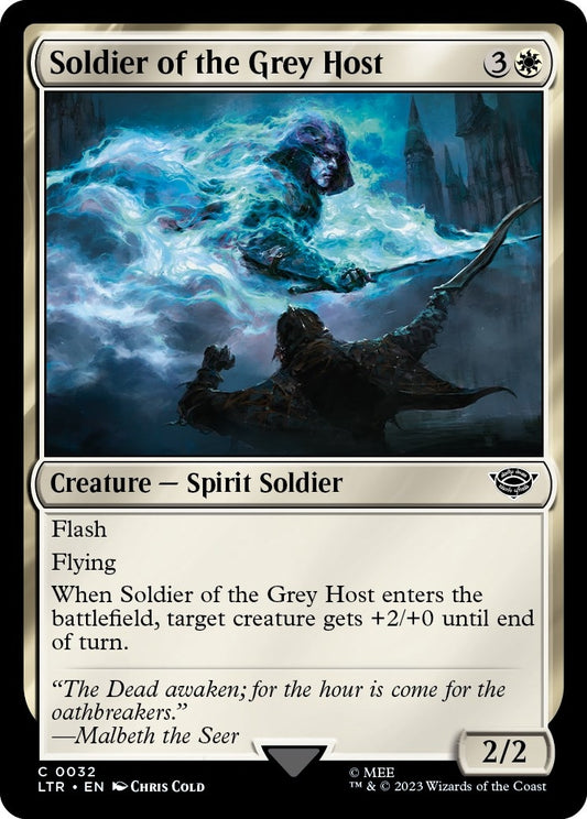Soldier of the Grey Host (32) (Universes Beyond: The Lord of the Rings: Tales of Middle-earth)
