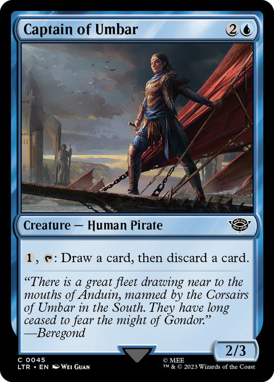 Captain of Umbar (45) (Universes Beyond: The Lord of the Rings: Tales of Middle-earth)