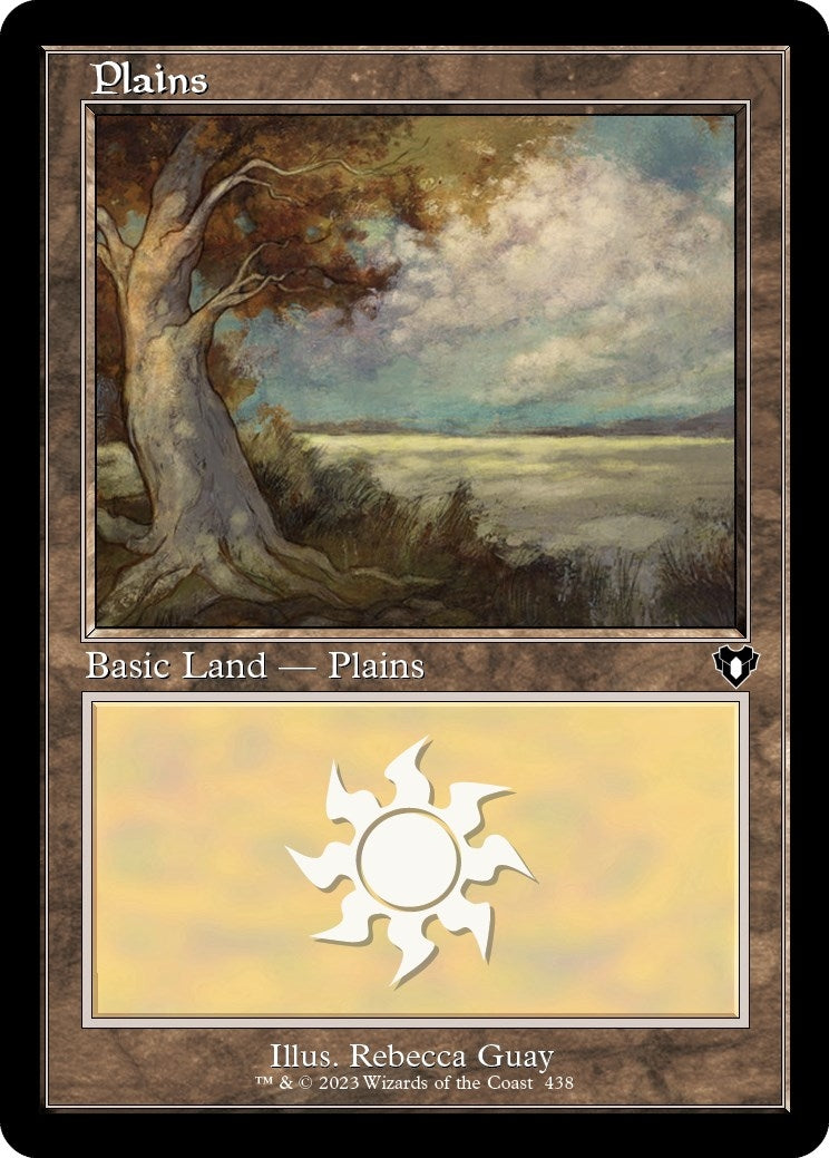 Plains (438) (Retro Frame) (438) (Commander Masters)