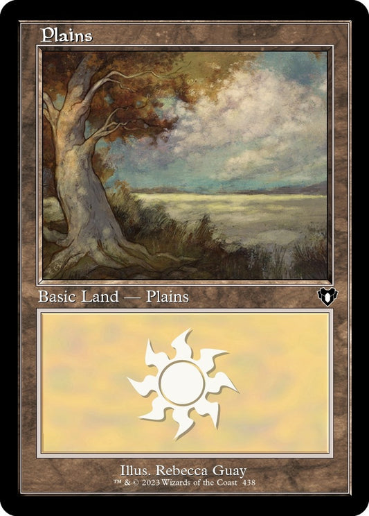 Plains (438) (Retro Frame) (438) (Commander Masters)