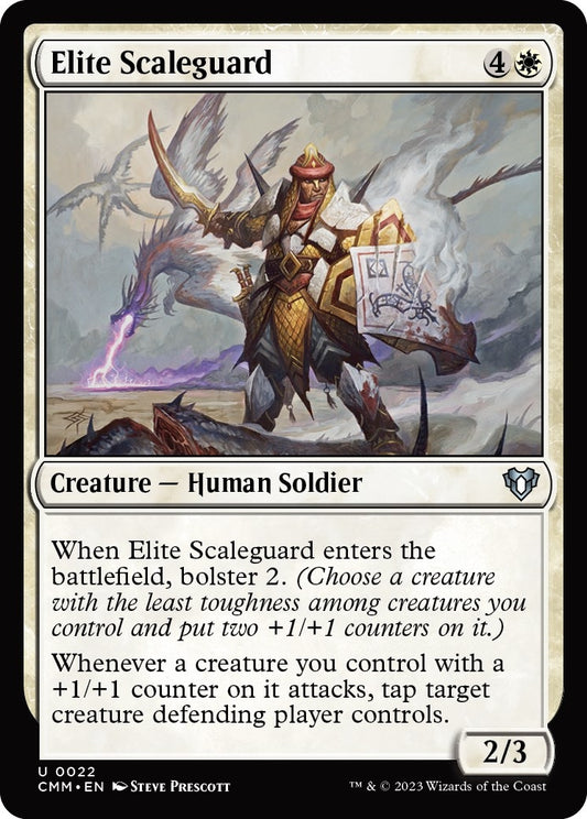 Elite Scaleguard (22) (Commander Masters)