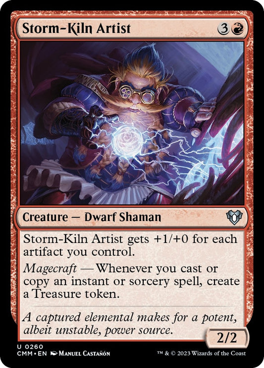 Storm-Kiln Artist (260) (Commander Masters)