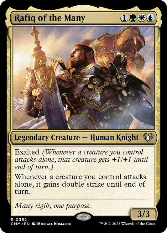 Rafiq of the Many (352) (Commander Masters)