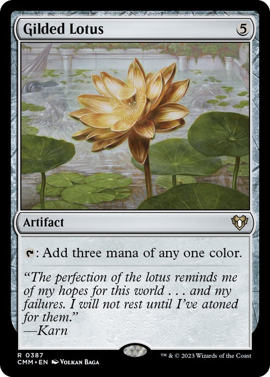 Gilded Lotus (387) (Commander Masters)