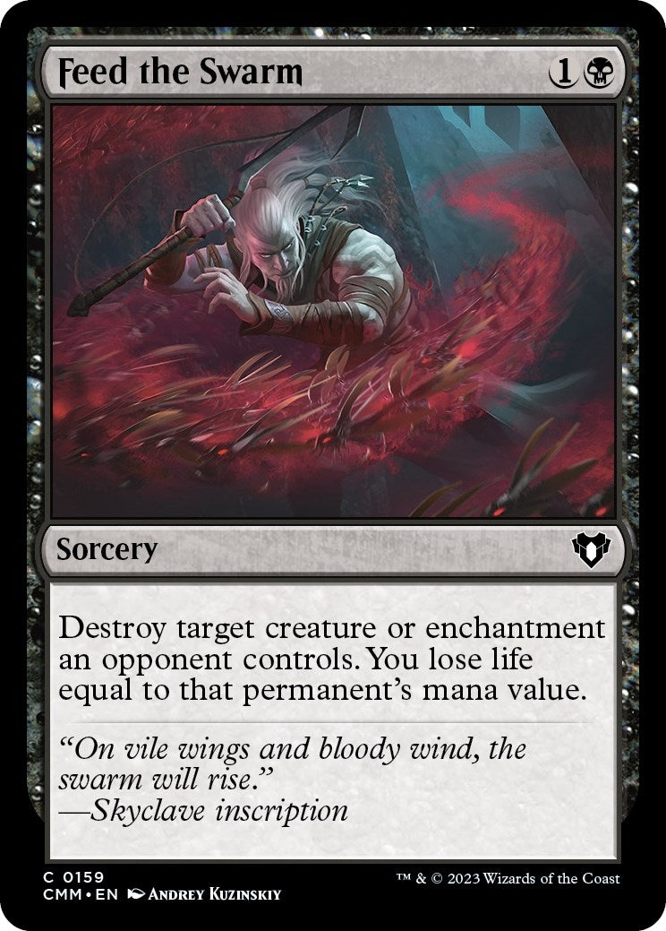 Feed the Swarm (159) (Commander Masters)