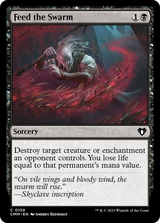 Feed the Swarm (159) (Commander Masters)