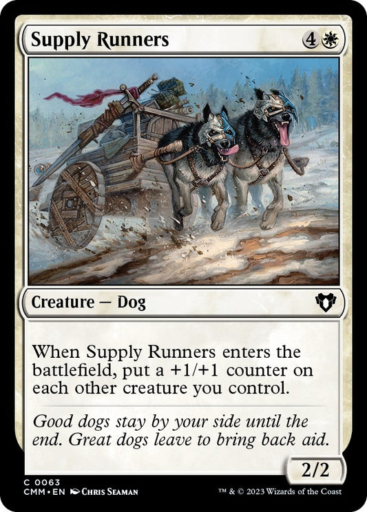 Supply Runners (63) (Commander Masters)