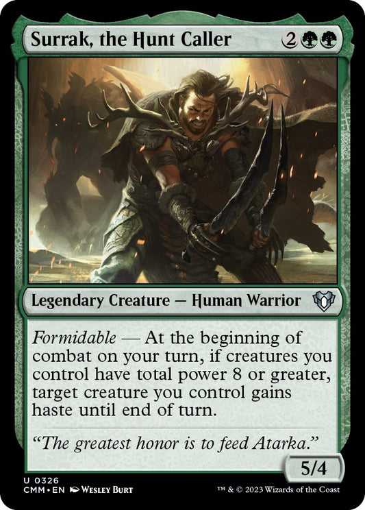 Surrak, the Hunt Caller (326) (Commander Masters)