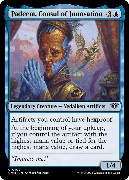 Padeem, Consul of Innovation (109) (Commander Masters)