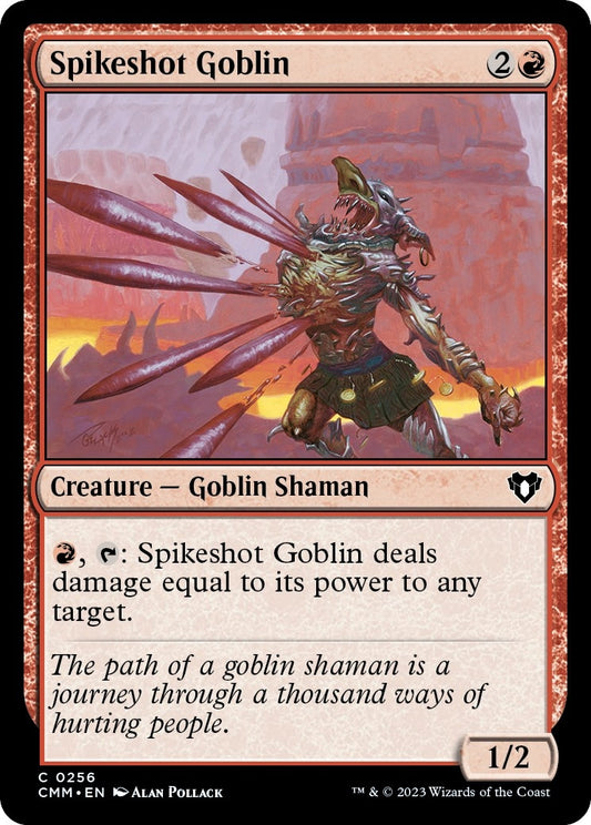 Spikeshot Goblin (256) (Commander Masters)