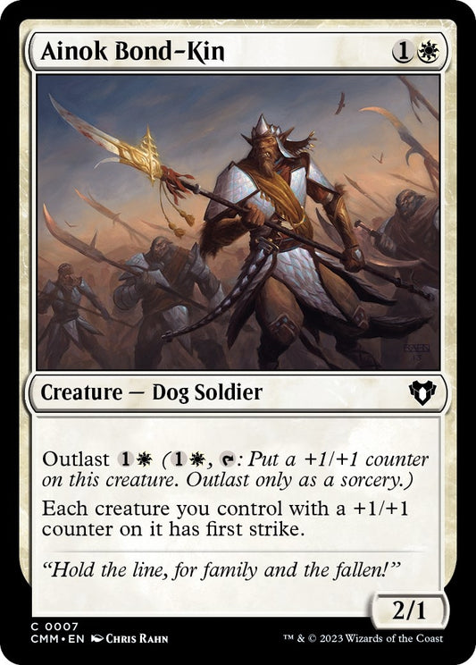 Ainok Bond-Kin (7) (Commander Masters)