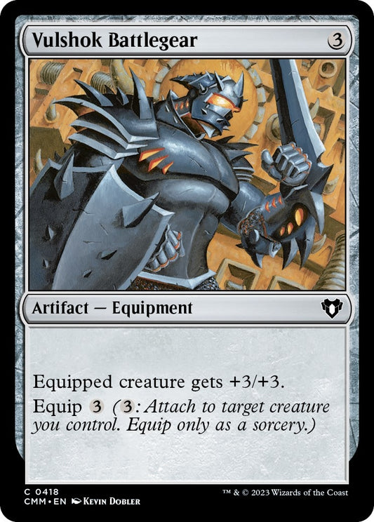 Vulshok Battlegear (418) (Commander Masters)