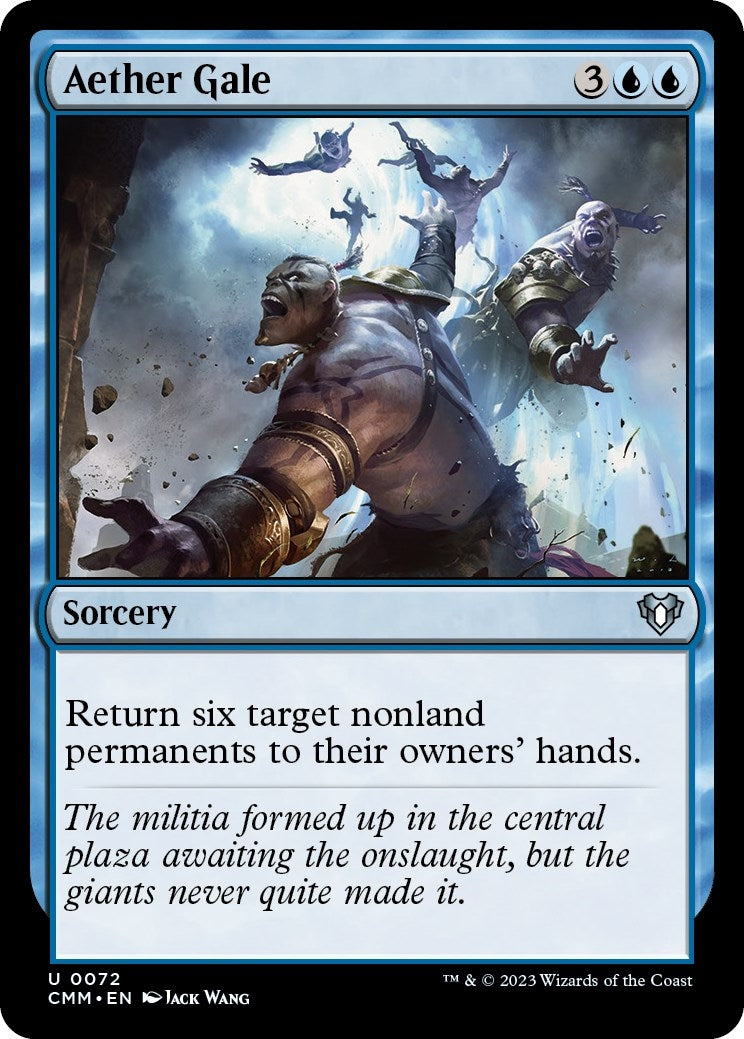 Aether Gale (72) (Commander Masters)