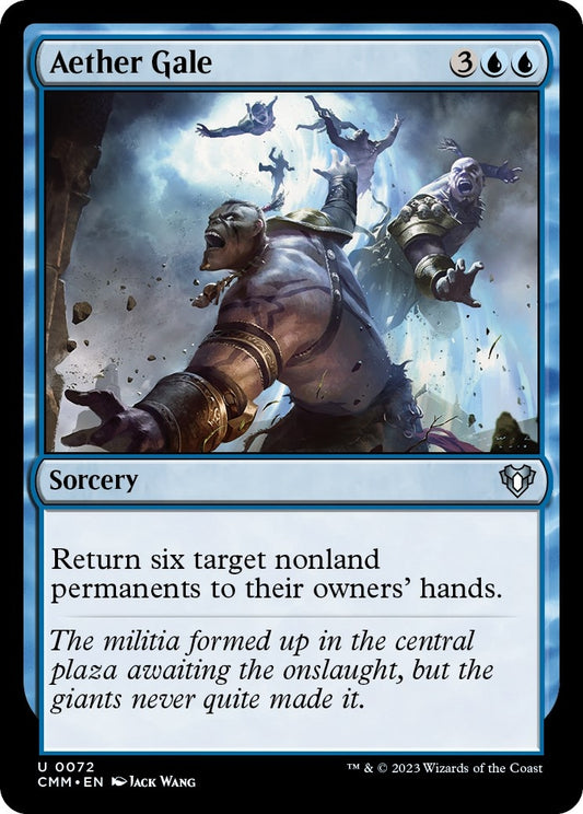 Aether Gale (72) (Commander Masters)